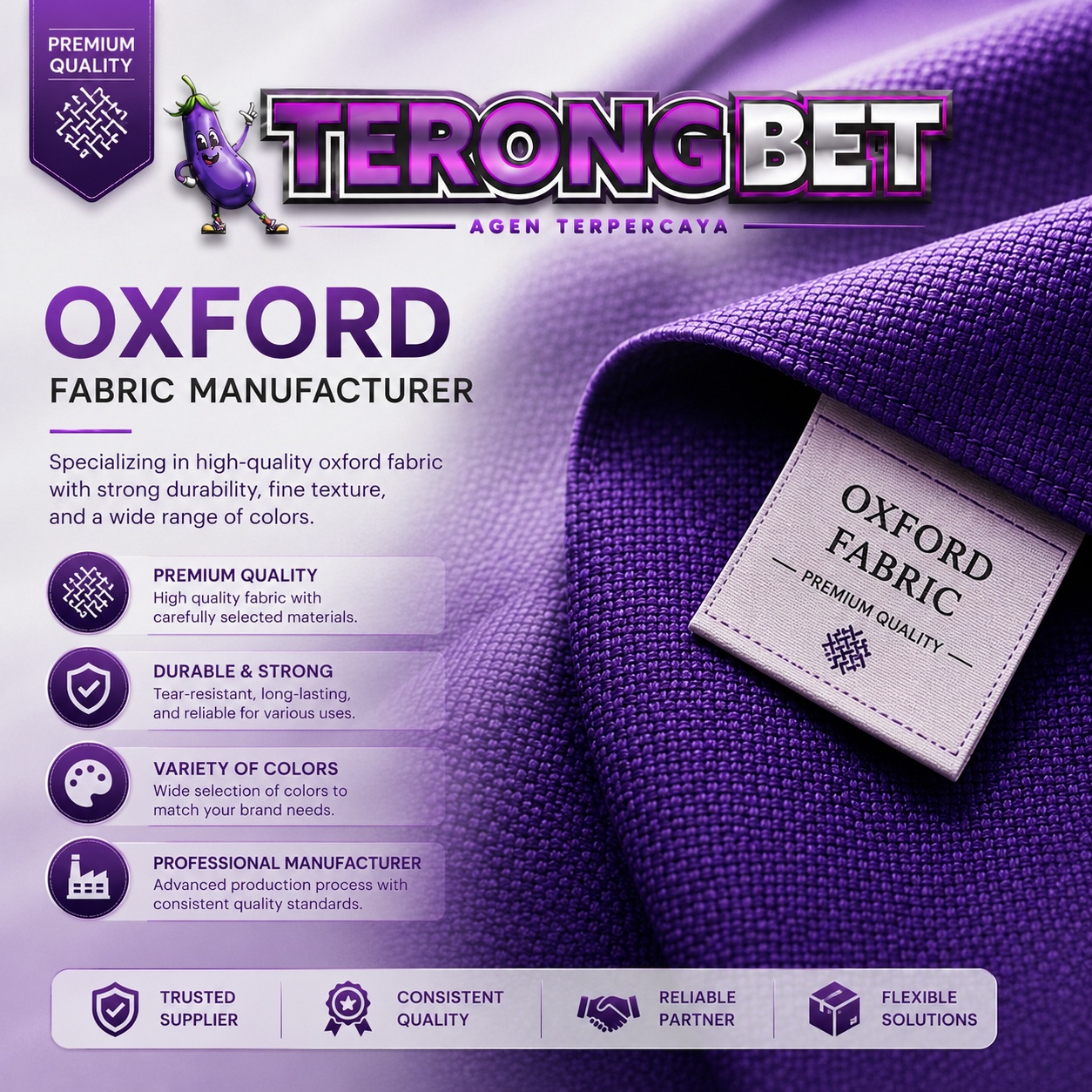 Oxford Fabric Banner